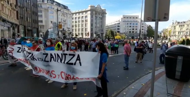 Familiares de usuarios de residencias denuncian la situación en Euskadi