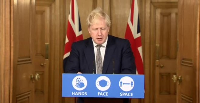Boris Johnson anuncia el confinamiento severo de Reino Unido durante un mes