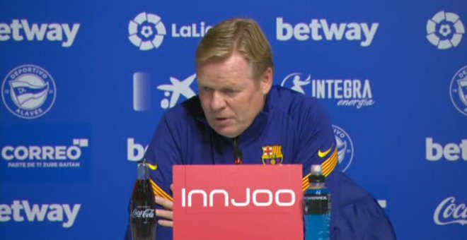 Koeman: "De cara al gol hay que tener más rendimiento"