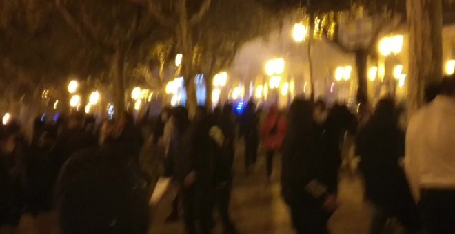 Disturbios en Logroño