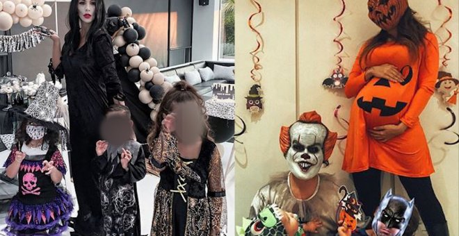 Las famosas celebran Halloween con unos disfraces muy originales