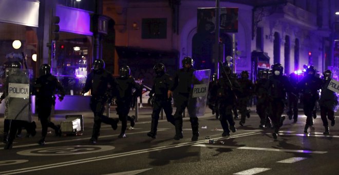 En libertad los 25 detenidos en Madrid en las protestas contra las restricciones en Madrid