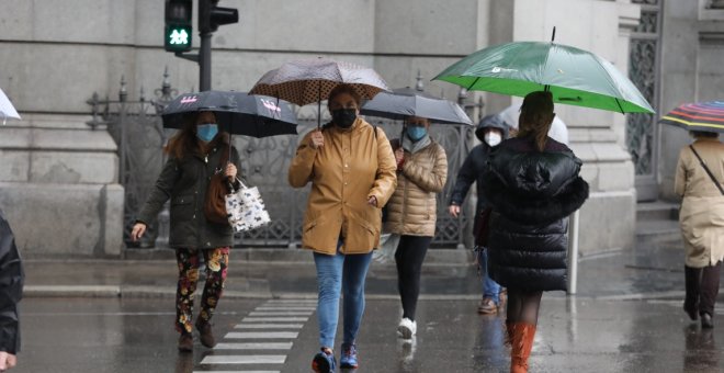 Un frente atlántico atravesará la Península dejando lluvias y temperaturas en descenso