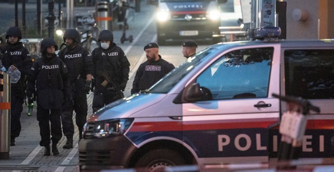 Al menos dos detenidos en relación con el atentado de Viena