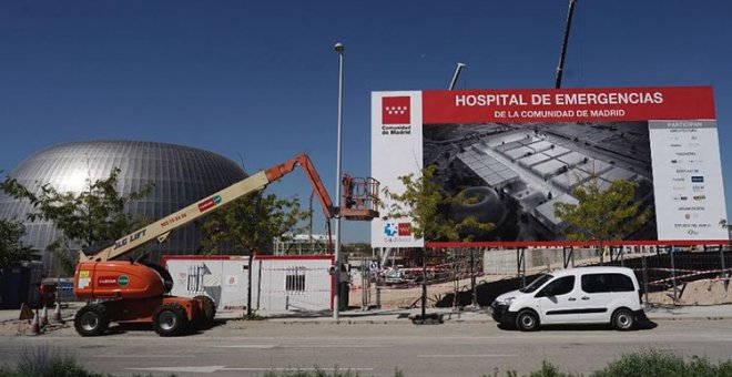 CCOO denuncia "graves irregularidades" laborales en la construcción del hospital Isabel Zendal