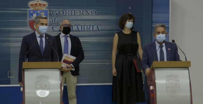 Rueda de prensa del presidente de Cantabria, Miguel Ángel Revilla