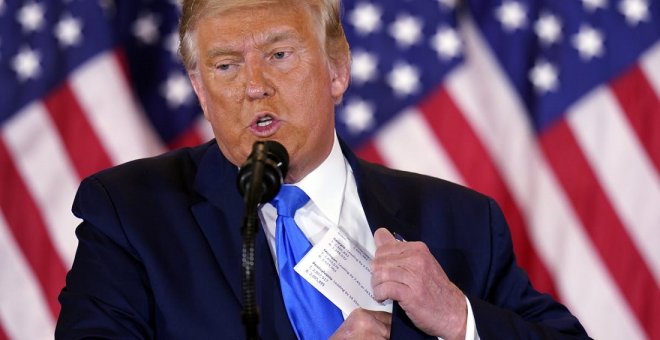 Otras miradas - Trump tira del manual del autócrata al declararse ganador sin esperar el resultado