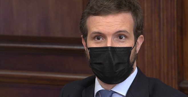 Casado traslada su rechazo a la 'Ley Celaá' a los representantes de la concertada