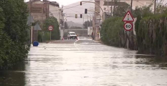 La gota fría golpea con fuerza Levante, Andalucía y Extremadura