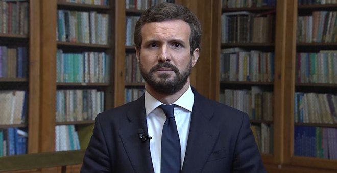 Casado dice que el Gobierno "no está para velar por quién dice una mentira"