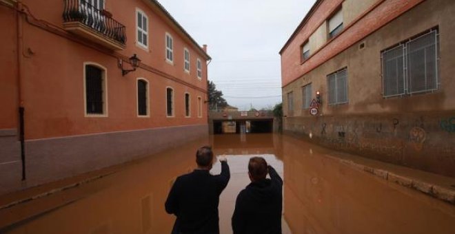 La Comunitat Valenciana achica agua y evalúa los daños de las inundaciones
