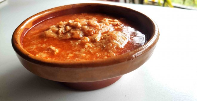 Pato confinado - Receta de sopa de ajo: ¿quién dijo frío?