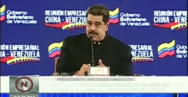 Maduro rebaja el tono con EEUU: "Queremos tener las mejores relaciones sin importar quién gane las elecciones"