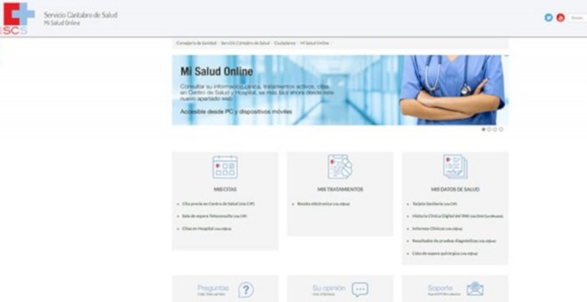 Sanidad lanza el espacio 'Mi Salud Online' para facilitar las gestiones y consultas de los pacientes