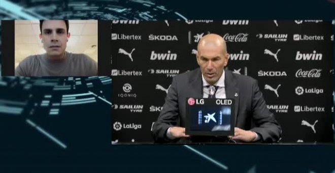 Zidane tras la goleada del Valencia:"El máximo responsable claro que soy yo"