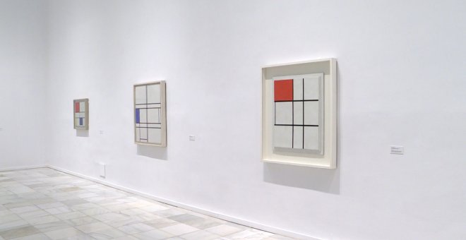 La geometría de Mondrian llega al Reina Sofía