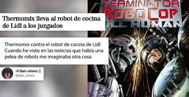 "Año 2020 y la guerra de robots es de Thermomix contra Lidl. Diste en el clavo, Asimov"