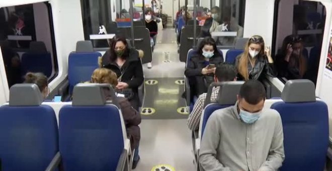 Llegan a Cataluña los "trenes del silencio"