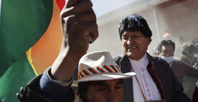 Evo Morales ve en el litio la causa del "golpe de Estado" en Bolivia