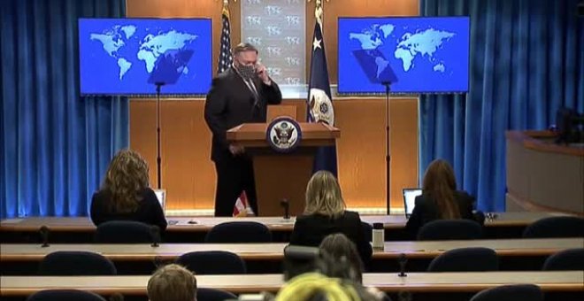 Mike Pompeo asegura que habrá una "transición tranquila" pero hacia un "segundo mandato de Trump"