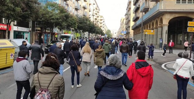 Los hosteleros salen a las calles de Castilla y León para pedir ayudas