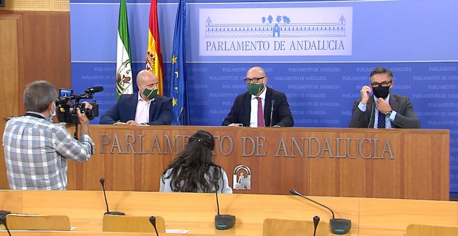 Vox informa sobre la enmienda a la totalidad de los Presupuestos andaluces para 2021