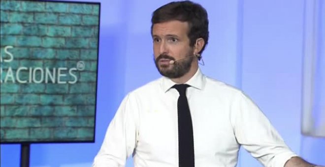 Casado sobre Bildu: "Es una línea de indignidad moral que no vamos a permitir que se traspase"