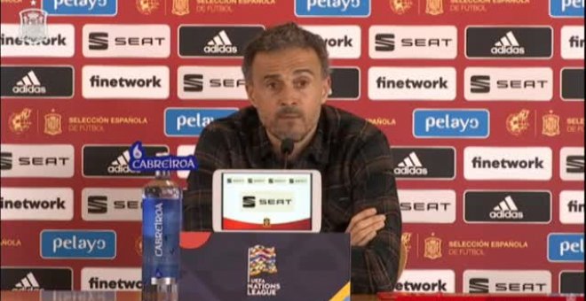 Luis Enrique: "Yo decía que mi equipo me ponía y no era una pose"