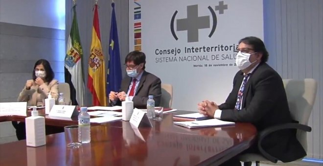 Illa y Darias presiden el Consejo Interterritorial de Salud en Extremadura