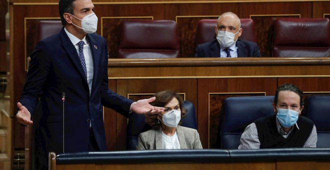 Sánchez asegura que "no aceptarán vetos cruzados" en los Presupuestos y "tenderán la mano a todas las fuerzas políticas"