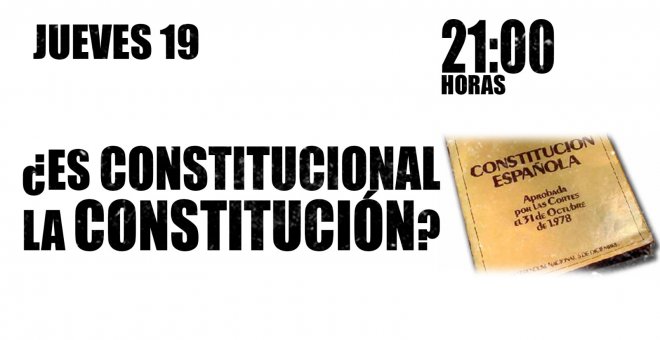 Juan Carlos Monedero: ¿Es constitucional la Constitución? - En la Frontera, 19 de noviembre de 2020