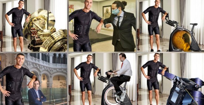 Los memes más desternillantes de Cristiano Ronaldo anunciando una bicicleta estática