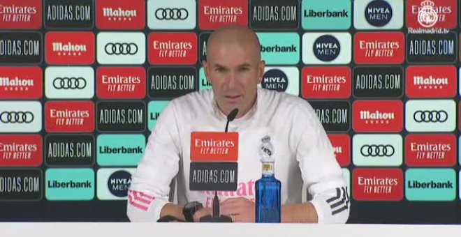 Zidane arremete contra el calendario: "Es demasiado. Pienso en la salud de los jugadores y estoy preocupado"