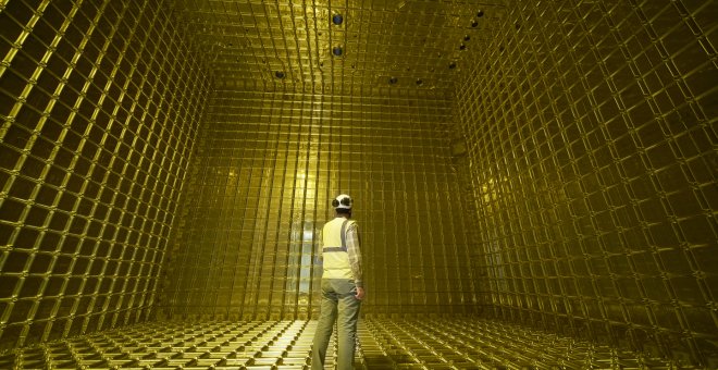 Un gigantesco laboratorio de neutrinos en Dakota del Sur a kilómetro y medio de profundidad