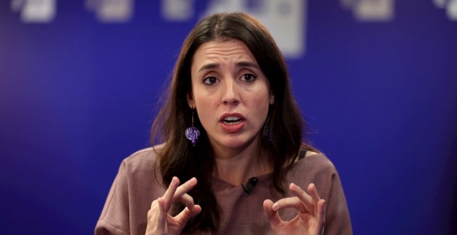 Irene Montero: "Multar a los clientes de la prostitución no ha servido para que haya menos puteros"