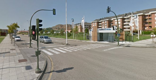 Herida una mujer al ser atropellada por un coche en un paso de peatones en Santander