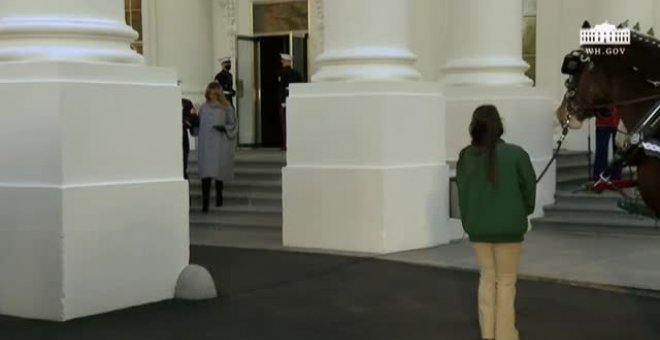 Melania prepara su última Navidad en la Casa Blanca