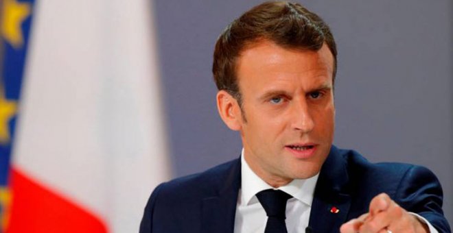 El polemista Macron