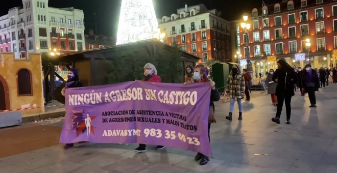Manifestación en Valladolid porque la violencia "sí tiene género"