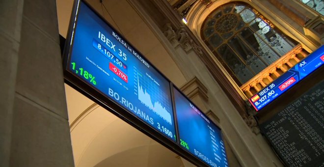 El Ibex 35 despierta con una caída del 0,13%