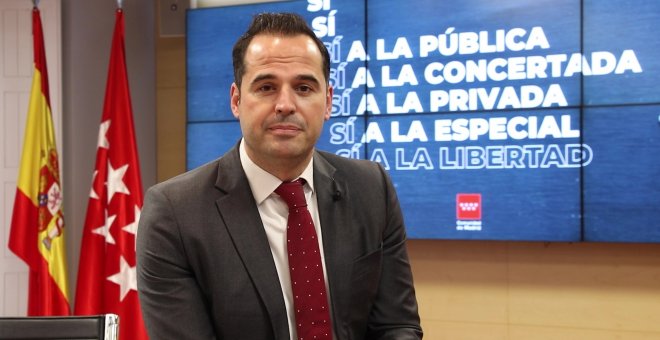 Aguado defiende un "sí rotundo a la libertad de elección educativa"