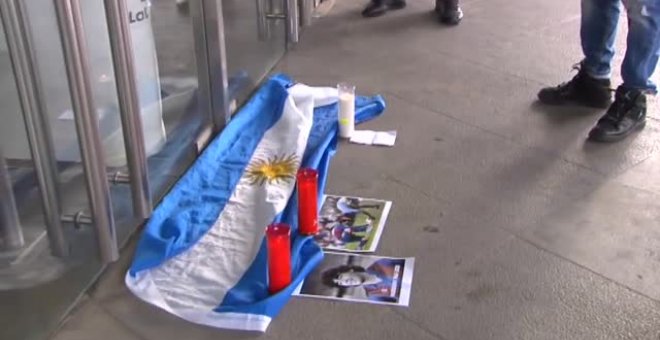 El FC Barcelona rinde homenaje a Maradona