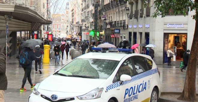 Comienza el dispositivo policial en Madrid para estas navidades