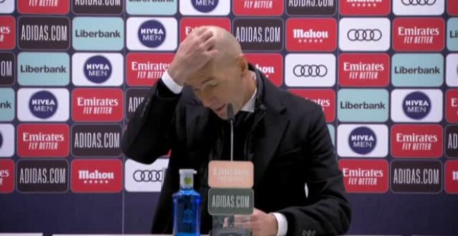 Zidane, sobre la derrota frente al Aláves: "Ha sido el peor inicio de la temporada"