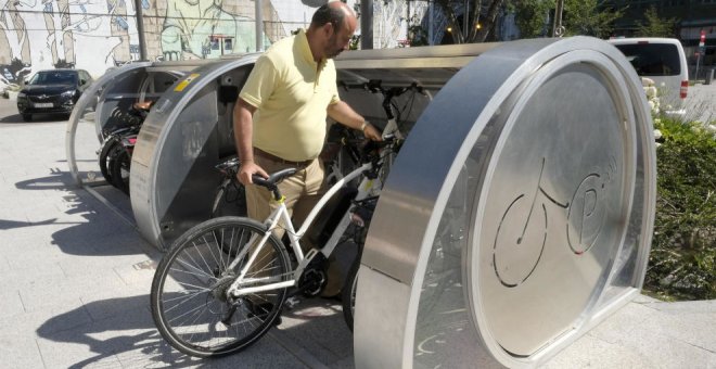 Santander instalará siete aparcamientos cerrados para bicicletas