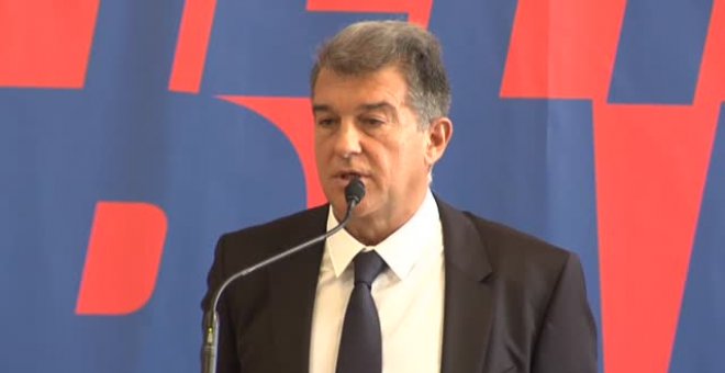 Laporta presenta su candidatura: "En el Barcelona caben todas las ideologías, también la mía"