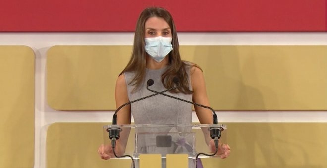 Reina Letizia destaca una "España moderna, solidaria y fuerte"