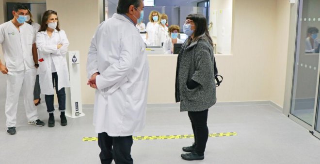 El nuevo centro hospitalario toledano vive su momento más esperado al recibir a la primera paciente