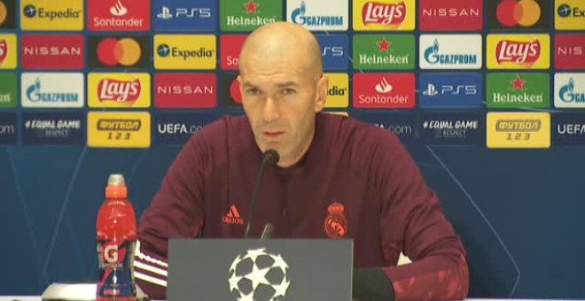 Zidane: "En el Real Madrid siempre hemos superado los momentos difíciles"