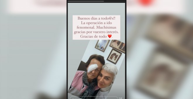 Ana María Aldón da la última hora sobre el estado de salud de su madre